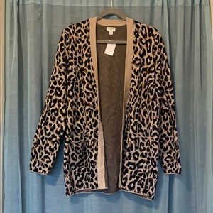 J Crew Open Cardigan